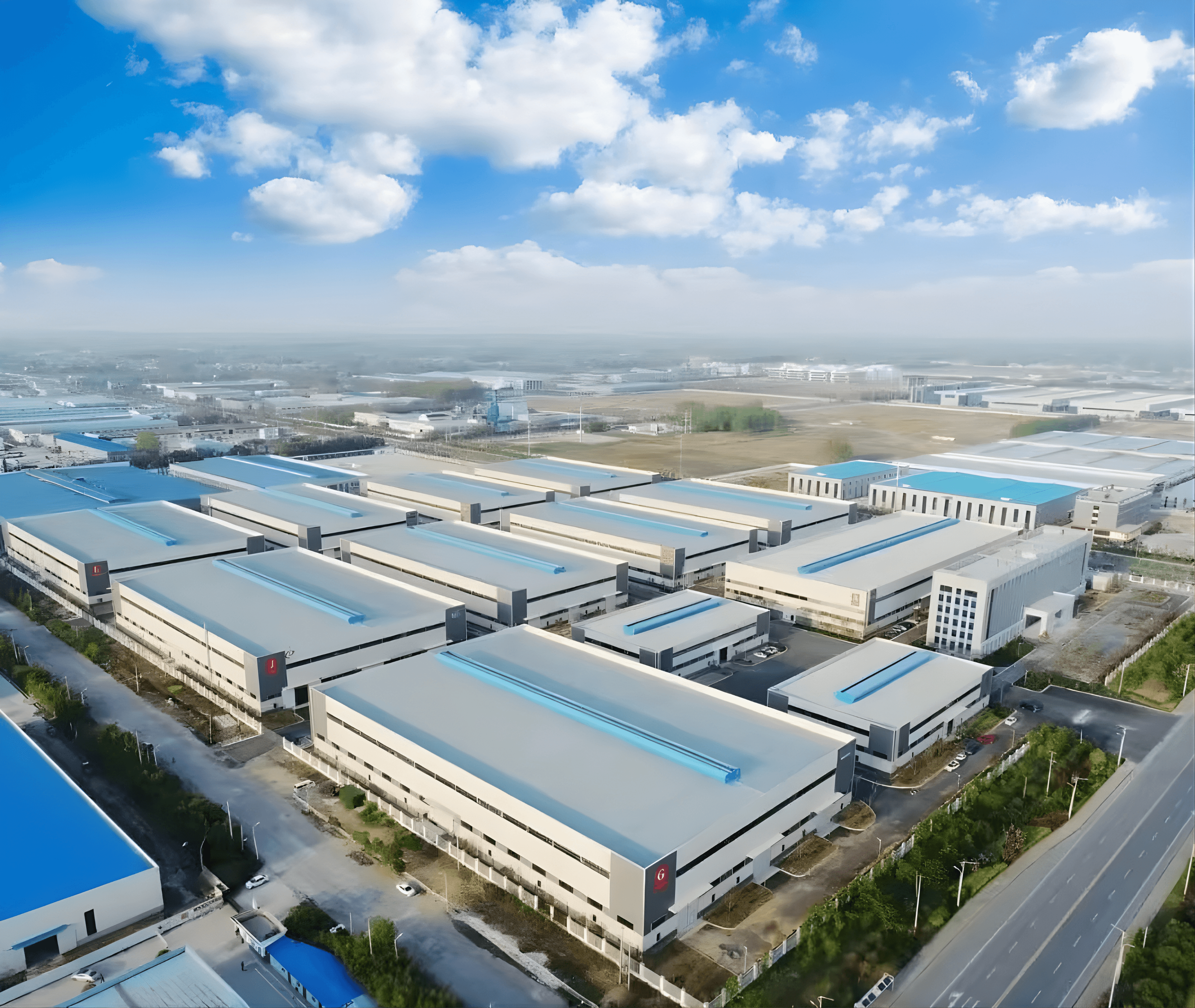 Guohong Lazer uretim ve servis alani